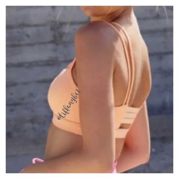 Free People Movement Idris Bra Peach Horizon - Picture 3 of 9